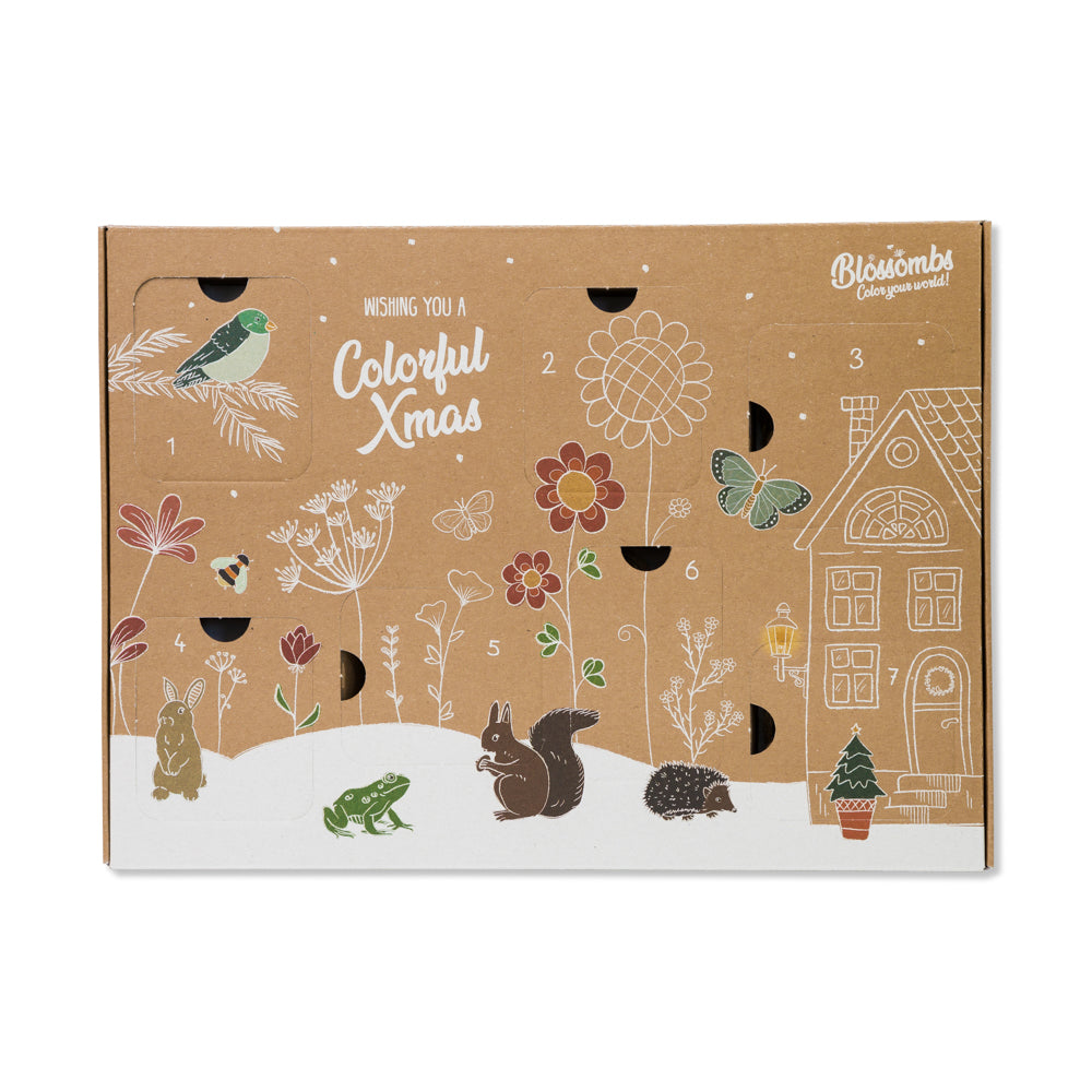 Adventskalender zaadbommetjes