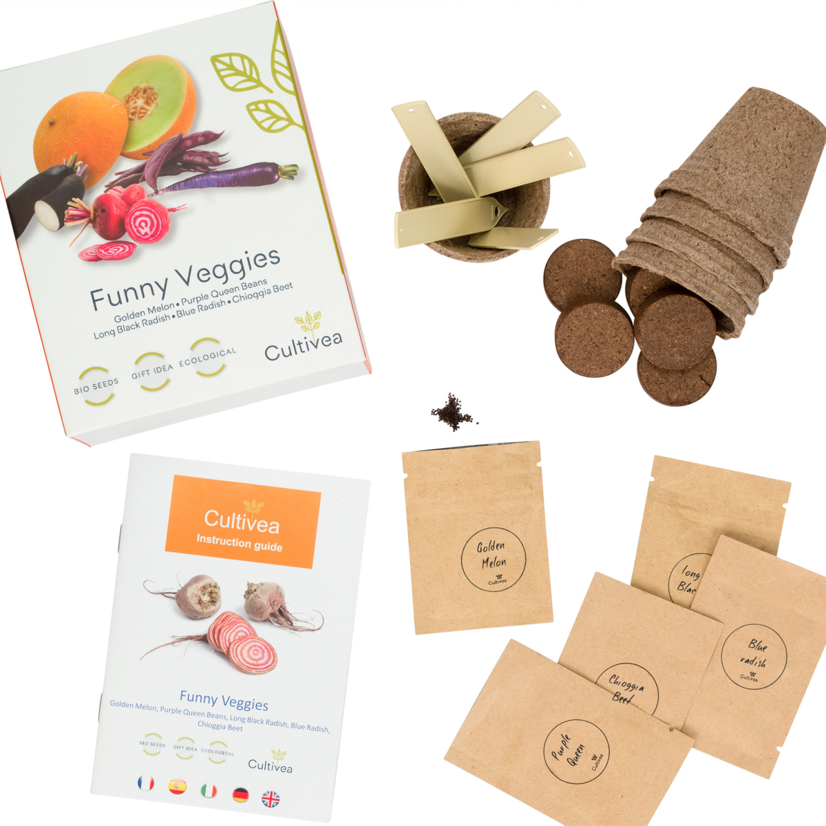 Zaaikit ongewone groenten