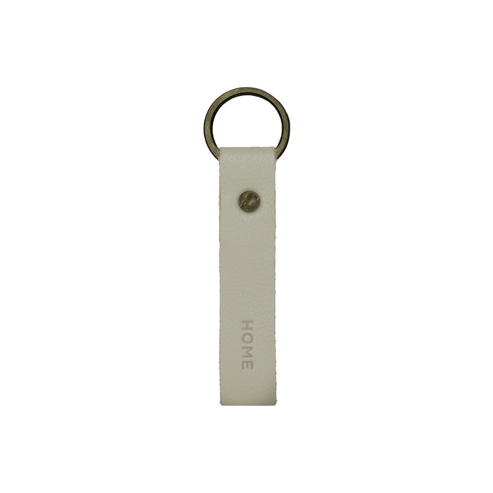 Sleutelhanger 'Home' taupe