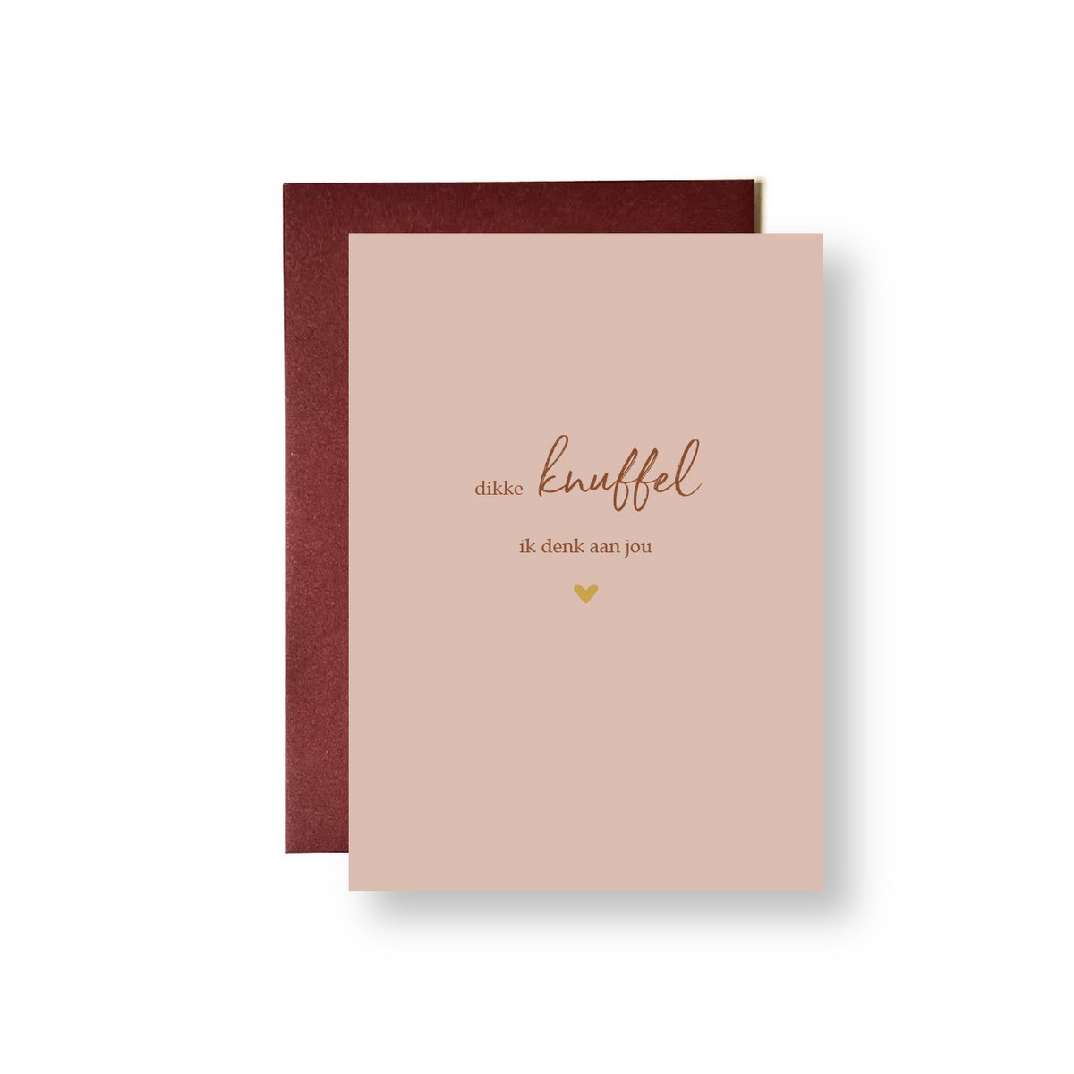 Wenskaart Dikke Knuffel