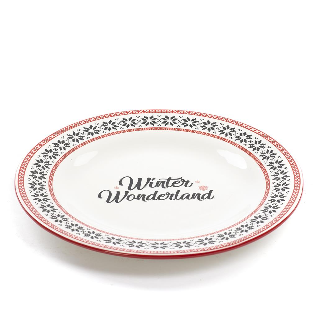 Kerst bord 'Winter Wonderland'