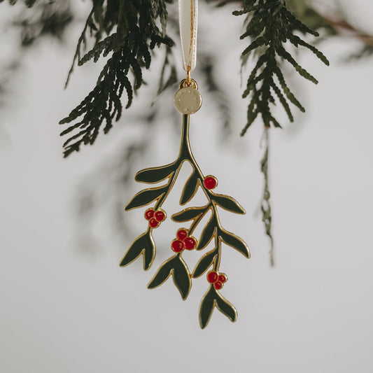 Kersthanger ornament maretak