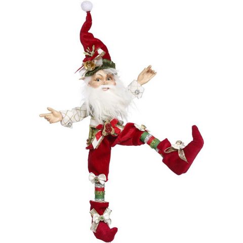 Mark Roberts -  Dansende kerstmanpop - 31 cm