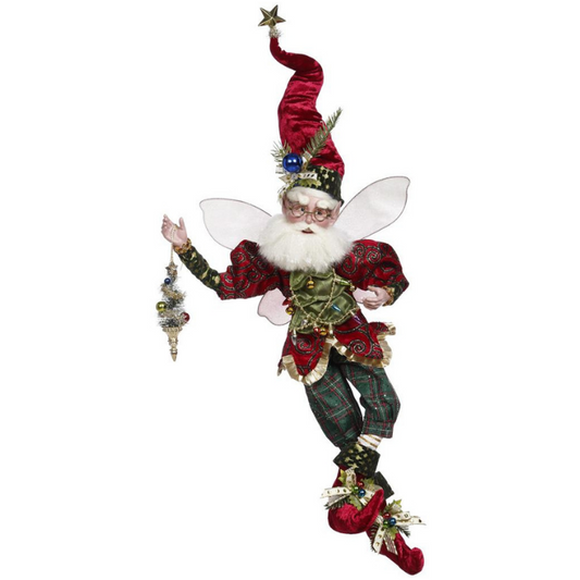 Mark Roberts - Kerstman met kerstboom - 52 cm