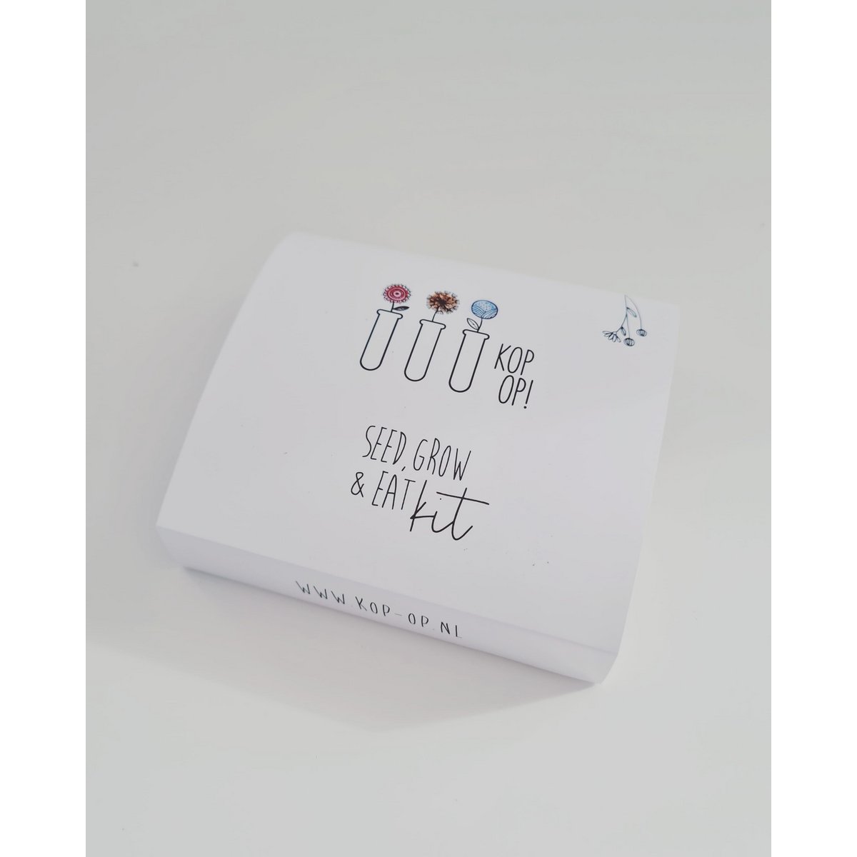 Seed, grow & eat kit basilicum of citroenmelisse