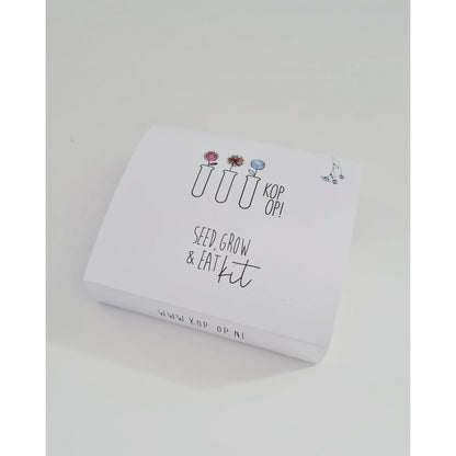 Seed, grow & eat kit basilicum of citroenmelisse
