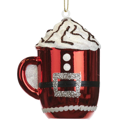 Warme chocolademelk ornament